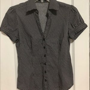 EXPRESS DESIGN STUDIO  Blouse Black/pink